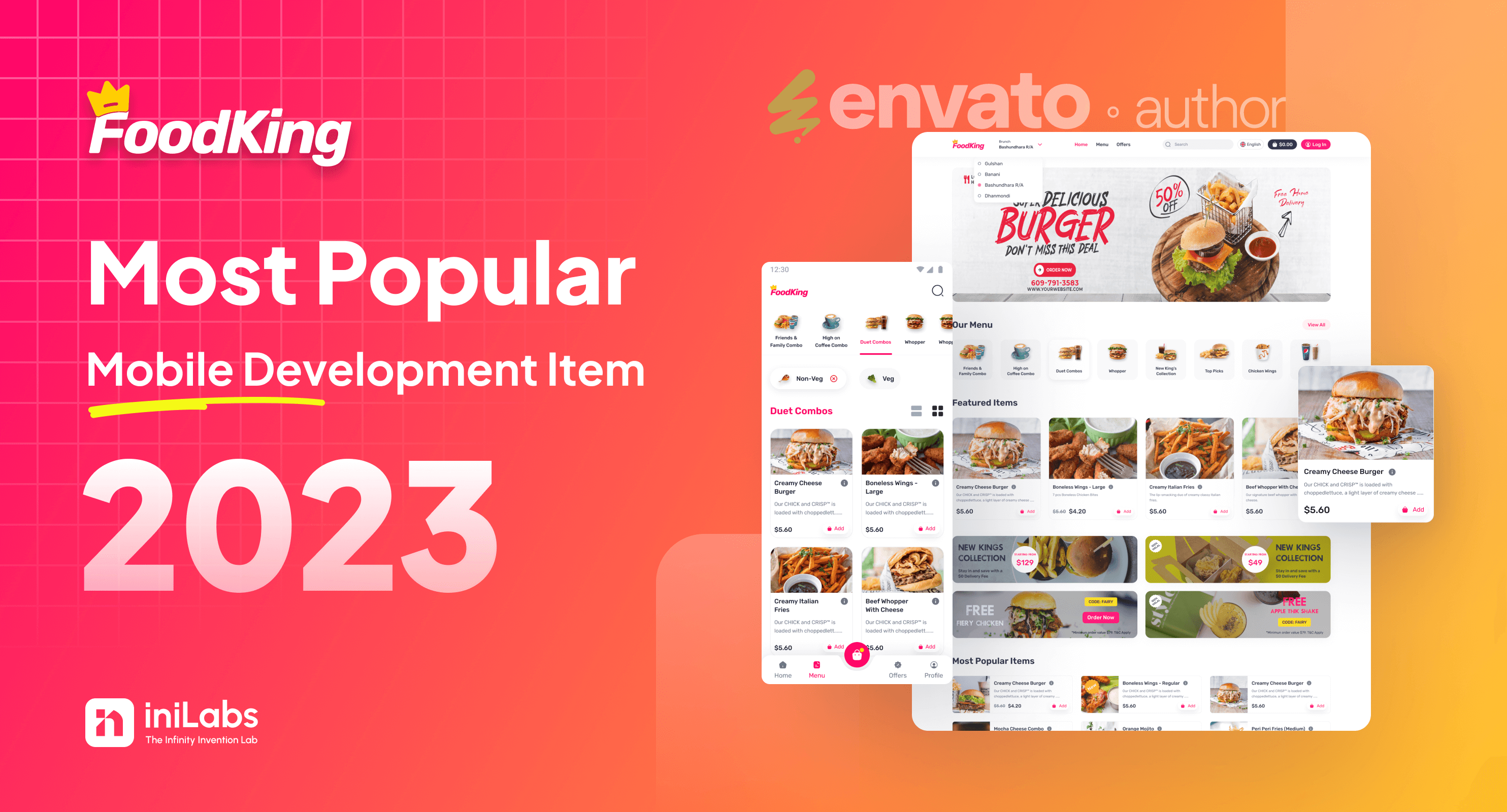 blog-foodking-the-most-popular-mobile-development-item-of-2023-by-inilabs